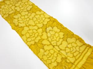 正絹　振袖用　絞り　帯揚げ